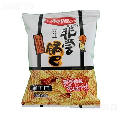 靚姐非嘗鍋巴芝士膨化食品