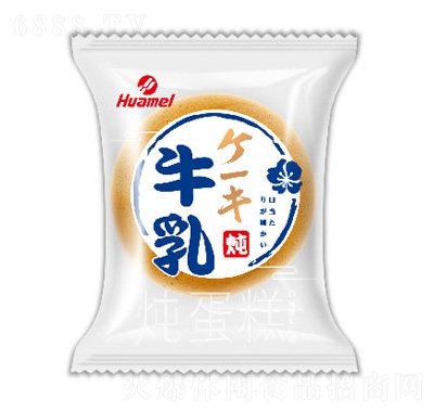 華美牛乳燉蛋糕120G